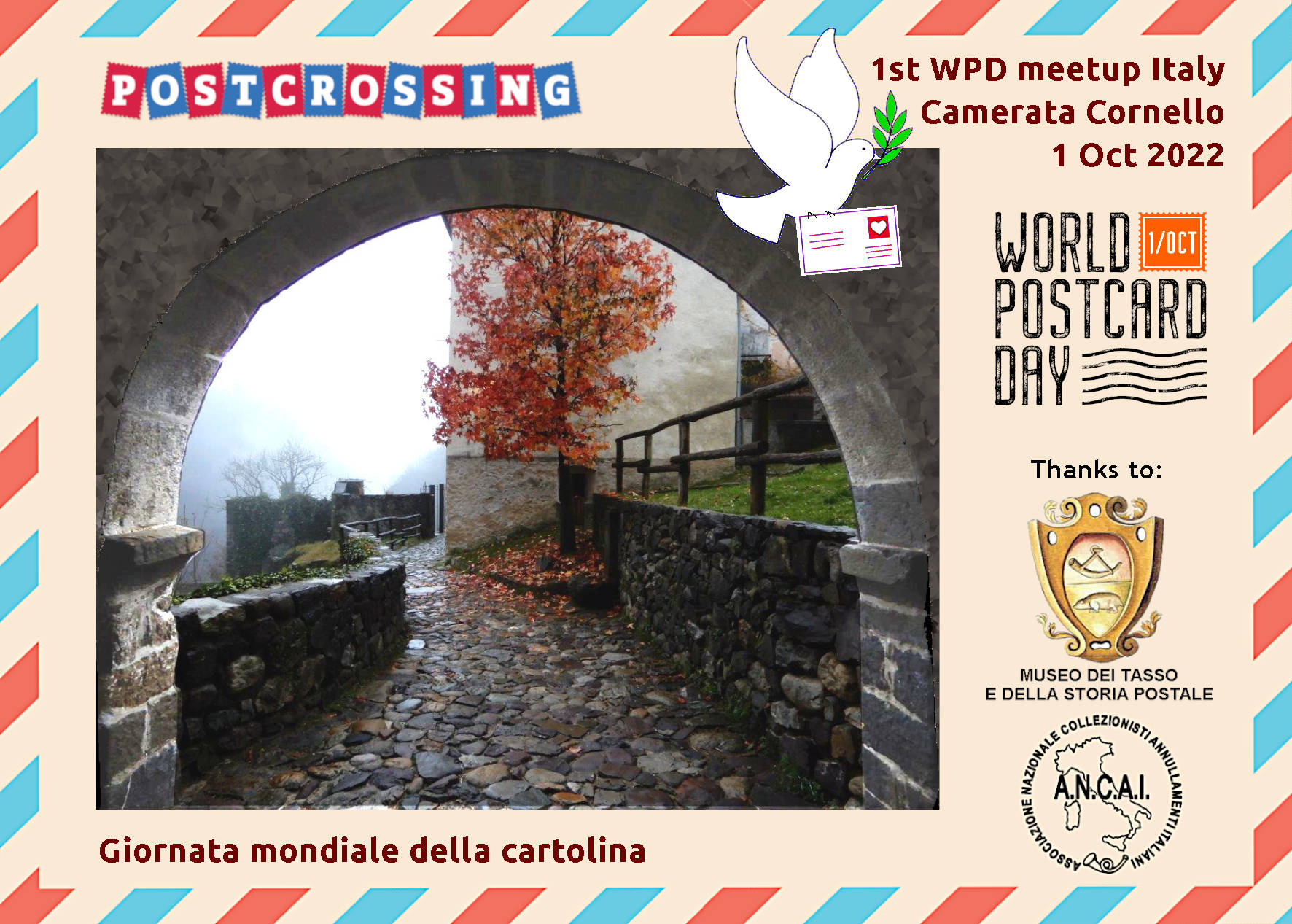 cartolina Camerata Cornello 1-10-22